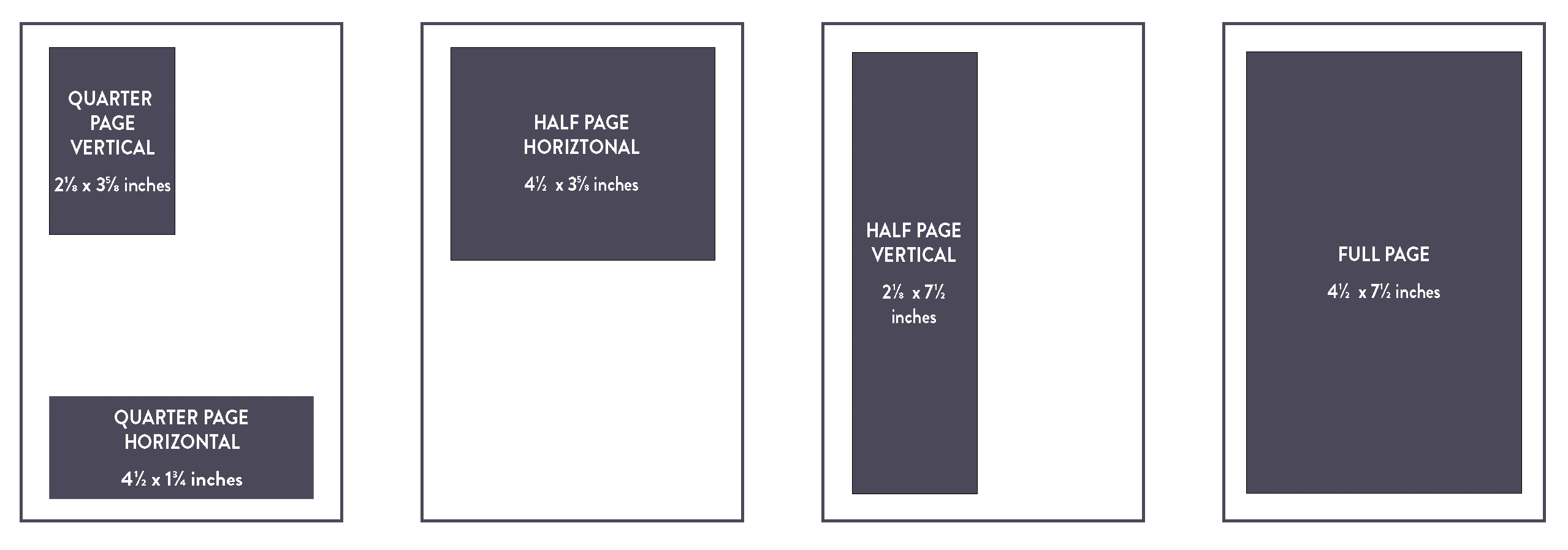 Program Advertising Dimensions